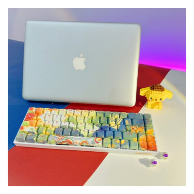 Bàn phím cơ không dây Dual Mode Newmen GM680 Jungle - Hàng Chính Hãng