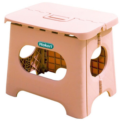 Ghế Gấp Gọn Hokori Nhựa Việt Nhật Mẫu Mới 2059, Ghế Xếp Lùn Tiết Kiệm Không Gian Size lớn (28*22*23.5cm) - HÀNG VIỆT NAM