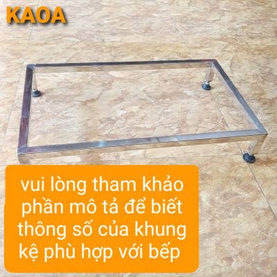 Gía đỡ bếp điện từ ( SU 304 cam kết đúng độ dày )