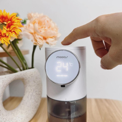 Hộp đựng xà phòng cảm ứng Mooas Made in Korea Hàng chính hãng