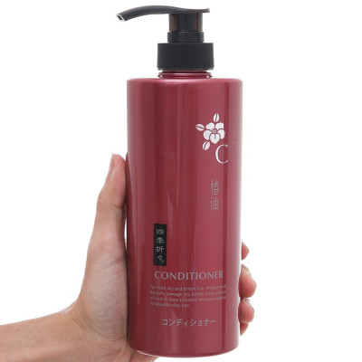 Dầu Xả Tóc Từ Hoa Trà Phục Hồi Tóc Khô Xơ Và Hư Tổn Shikioriori Tsubaki Conditioner (Chai 600 mL)