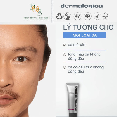Tẩy da chết nhiệt học chống lão hoá da MULTIVITAMIN THERMAFOLIANT 75ml của Dermalogica - Dolly Beauty