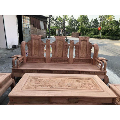 Bộ bàn ghế tần thủy hoàng - Đồ Gỗ Bình Long 0388639288