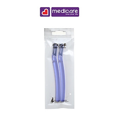Dụng cụ cạo chân mày MUST 2 cái 6233