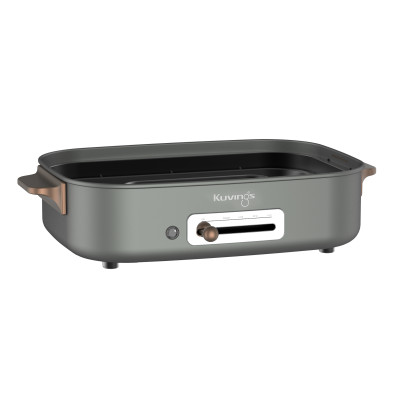 Lẩu điện phủ gốm Ceramic 2 trong 1 Kuvings KMG-200B [4.0L] - Hàng chính hãng