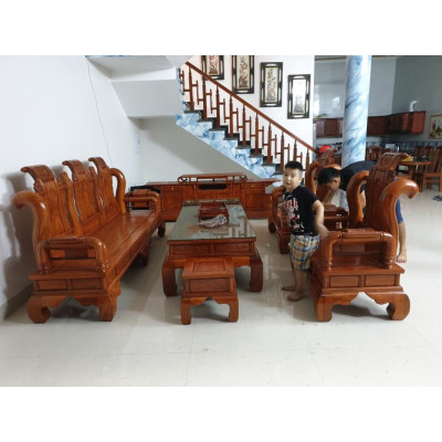 Bộ bàn ghế gỗ gụ Tần Thủy Hoàng