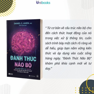 Sách - Đánh thức não bộ: Kích hoạt năng lực tiềm ẩn của não bộ để loại bỏ suy nghĩ và hành vi tiêu cực - Bizbooks