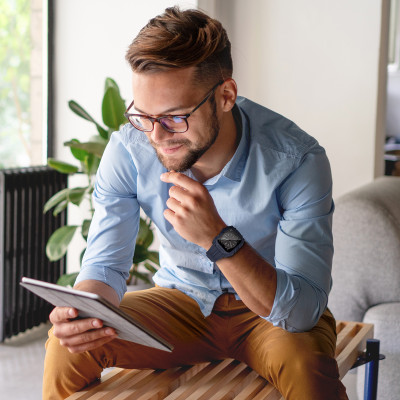 Ốp Case Kính Cường Lực tích hợp dây đeo TANK 360 cho Apple Watch Series 4/5/6/SE/7/8/9/SE1,2 Size 44mm/45mm - Hàng Chính Hãng