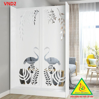 Vách ngăn tủ kệ VND3 - Nội thất lắp ráp Viendong Adv