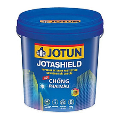 Sơn tường nhà JOTUN JOTASHILED 5L chống phai màu, chống bám bụi (Sơn ngoại thất)