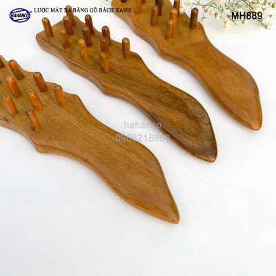 Lược gỗ thơm đa năng mát xa ấn huyệt toàn thân (MH889) giúp lưu thông khí huyết - chăm sóc sức khỏe cho bạn