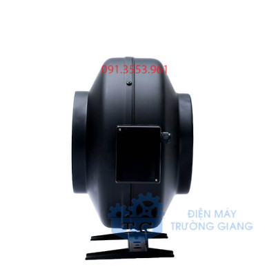 Quạt hút thông gió nối ống chính hãng KTO phi 200mm - Quạt nối ống chất liệu sắt siêu bền bỉ, êm ái