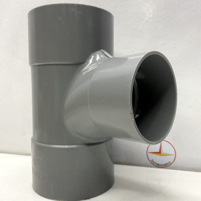 Tê cong giảm 114 x 90 nhựa PVC Bình Minh_TC114x90