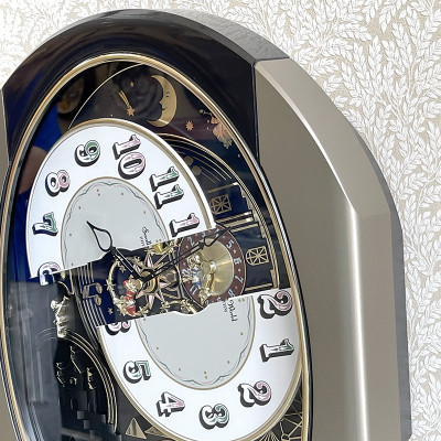 Đồng hồ treo tường RHYTHM 4MH751WD18 (Vàng Champange)