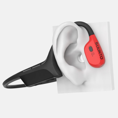 PHỤ KIỆN THỂ THAO- TAI NGHE BLUETOOTH HÀNG CHÍNH HÃNG SUUNTO WING ( BLACK - LAVA RED)  - 	SS050942000 - SS050944000
