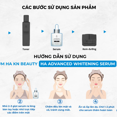 [Mẫu mới] Serum Dưỡng Da KN Beauty Advanced Whitening 30ML