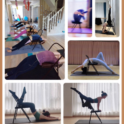 Ghế tập yoga đa năng Yoga Chair NA - Sắt dày, sơn nhám tĩnh điện