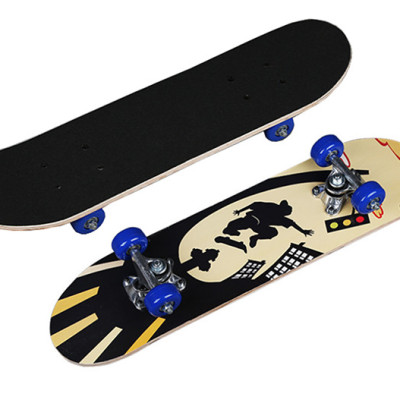 Bộ Ván trượt mặt nhám cỡ nhỏ trẻ em + Kèm bộ bảo hộ (Giao màu ngẫu nhiên)