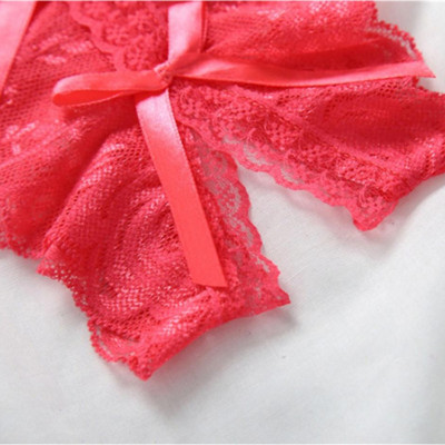 Quần lót ren nữ thắt dây kèm 2 nơ trước gợi cảm