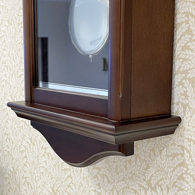 Đồng hồ Rhythm CMJ590NR06, 28.0×78.0x12.2cm. Vỏ gỗ. Dùng Pin.