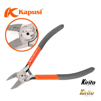 [Chính hãng] Kìm cắt góc nghiêng Kapusi Nhật Bản cỡ 5 inch và 6 inch, Bảo hành 12 tháng