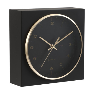 Đồng Hồ Báo Thức Duglas 6,5" Màu Đen |Index Living Mall | Nội thất Thái Lan