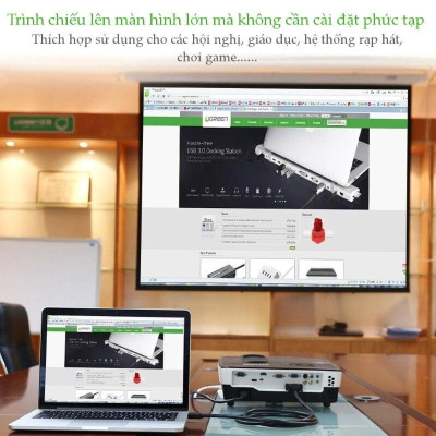 Ugreen UG50349HD133TK 3M màu Đen Cáp chuyển đổi HDMI sang DVI 24 + 1 thuần đồng - HÀNG CHÍNH HÃNG