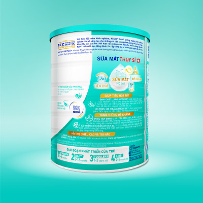Sữa bột Nestlé NAN OPTIPRO PLUS 4 1500g/lon với 5HMO Giúp tiêu hóa tốt