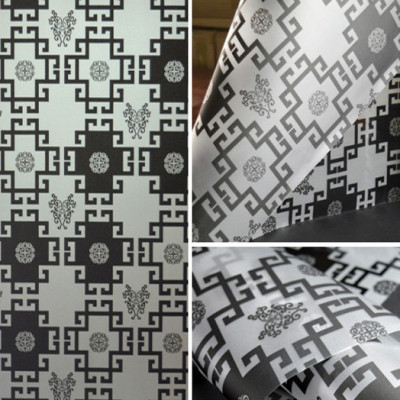 5m decal dán kính ô vuông trắng đen DK12(0.45mx5m)