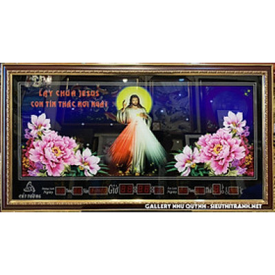 Tranh lịch vạn niên treo tường - Chúa giesu - MS646