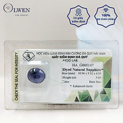 Viên đá Sapphire thiên nhiên HA-G000147