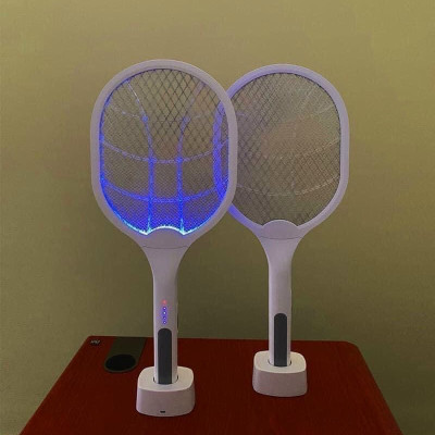 Vợt Muỗi Thông Minh Kiêm Đèn Bắt Muỗi Tự Động 3in1, Vợt Bắt Muỗi Đa Năng Sạc USB - Hàng Nhập Khẩu