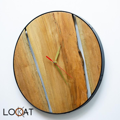 Đồng Hồ Treo Tường Nghệ Thuật Vân Gỗ Dị Mộc Độc Đáo DH12050058