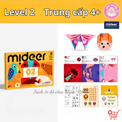 Đồ Chơi Gấp Giấy Thủ Công Origami Mideer - Cho Bé Từ 3 Tuổi Luyện Tay Khéo Léo