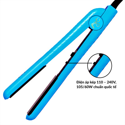 Máy Duỗi Tóc Nhiệt Hồng Ngoại Xa PYT Ceramic Styling Tool (Duỗi Và Uốn 2in1) - Chất Liệu Sứ Bọc Tourmaline - Màu Xanh Ngọc