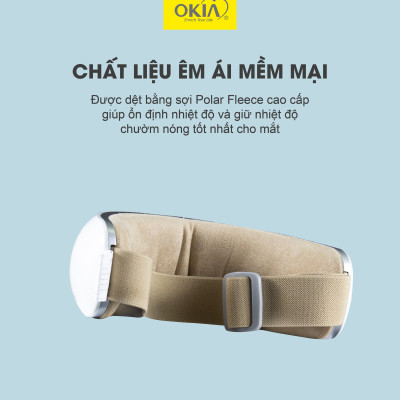 Combo 2 Máy Mát Xa Mắt OKIA I-Master, Tăng Lưu Thông Máu, Thư Giãn chính hãng MALAYSIA