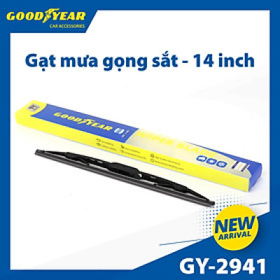 Gạt Mưa Gọng Sắt GOODYEAR Phù Hợp Nhiều Dòng Xe Thông Dụng - Nhập Khẩu Chính Hãng