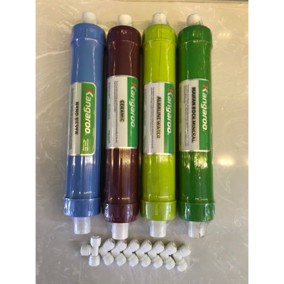 [Trọn bộ] 4 Lõi Lọc Khoáng 5678 KANGAROO - Hàng chính hãng - Cung cấp khoáng