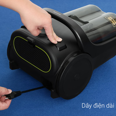 Máy Hút Bụi Dạng Hộp Panasonic MC-CL605KN49 - Công suất 2000W - Công nghệ gió xoáy cực đại - Bộ lọc HEPA hiện đại - sản xuất tại Malaysia - Hàng chính hãng - Bảo hành 12 tháng