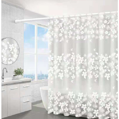 Rèm PhòngTắm, Rèm Cửa Chống Thấm Nước và Chống Nấm Mốc (Kèm móc)