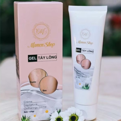 KEM TẨY LÔNG MAMEN TẨY HẾT SẠCH MỌI CÁI LÔNG KHÔNG ĐAU RÁT HÀNG CHUẨN CHẤT LƯỢNG 