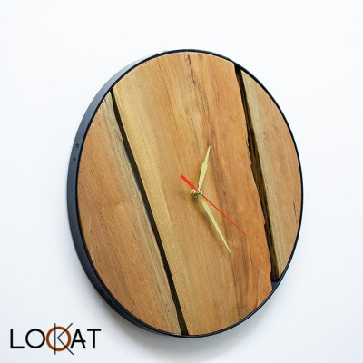 Đồng Hồ Treo Tường Nghệ Thuật Vân Gỗ Dị Mộc Độc Đáo DH12050058