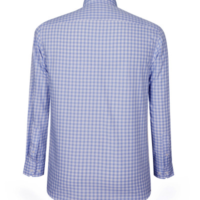 Áo sơ mi nam tay dài form suông Khatoco A1MD468T1-CNCR346-2505-D