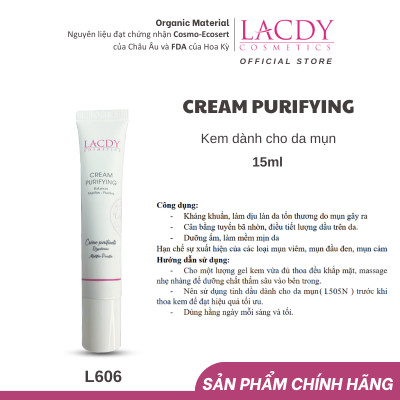 Kem Dành Cho Da Mụn Lacdy CREAM PURIFYING (15ml)