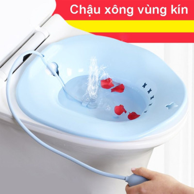 Bộ Chậu Chuyên Dụng Cho Xông, Rửa Vùng Kín Bảo Nhiên