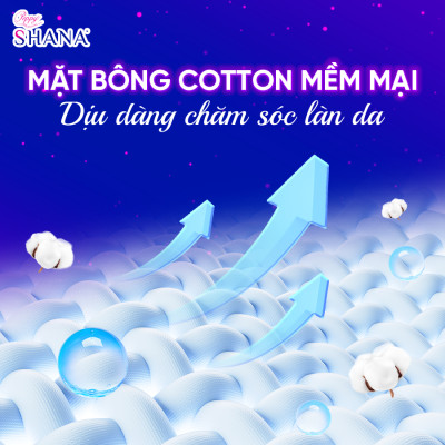 Combo 40 gói Băng Vệ Sinh Quần Peppy Shana Ngày Đêm Siêu Thấm, Freesize, Chống Tràn Tối Đa, Tiết Kiệm (80 miếng)