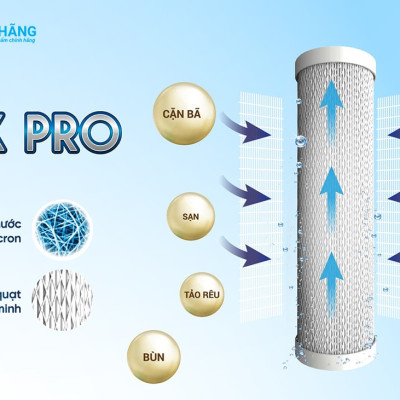 Lõi Lọc Thô Số 3 KAROFI SMAX PRO 3 - Hàng Chính Hãng