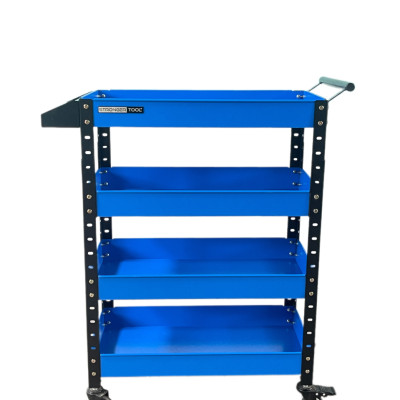 XE ĐẨY DỤNG CỤ XE ĐẨY DỤNG CỤ 4 NGĂN XE ĐẨY DỤNG CỤ XE MÁY XE ĐẨY DỤNG CỤ DÙNG CHO GAGARE Ô TÔ XE ĐẨY ĐỰNG ĐỒ NGHỀ