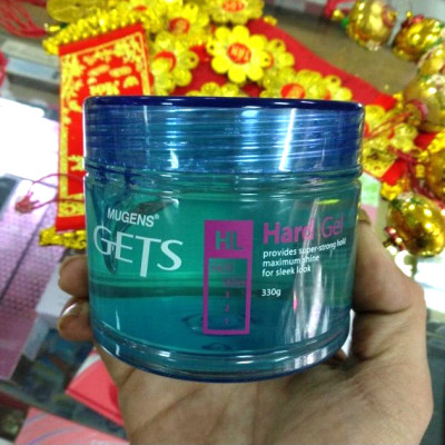 Gel đặc cứng Mugens Super Hair Gel Hàn Quốc 330ml + Móc khóa