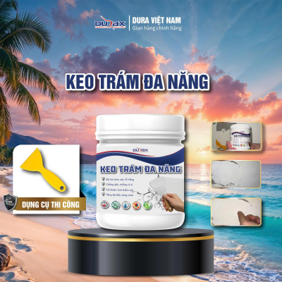Keo Vá Tường DURA- Trám Trét Vết Nứt Khe Hở Tường - Chống Mốc Ẩm Làm Sạch Tường